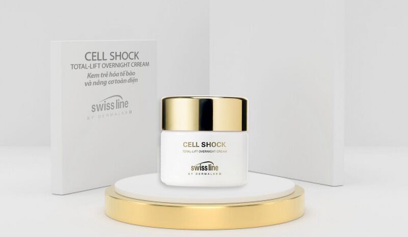 Swissline Total Lift Overnight Cream - Kem trẻ hóa tế bào và nâng cơ toàn diện