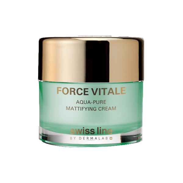Swissline Force Vitale Aqua Pure Matifying Cream- Kem kiềm dầu phục hồi da tổn thương