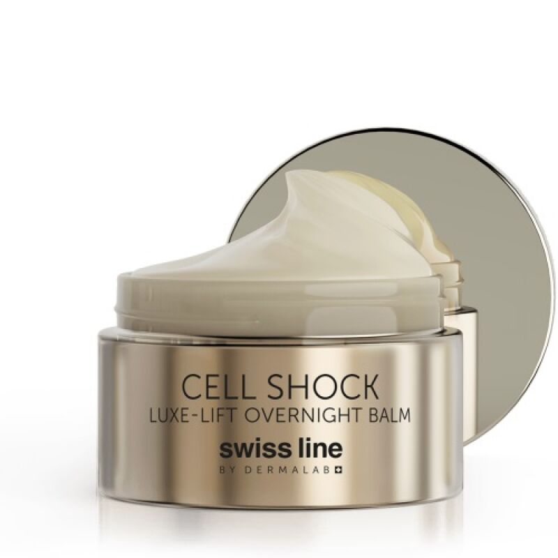 Swissline Cell Shock Luxe Lift Overnight Balm - Kem nâng cơ và chống lão hóa toàn diện cho da khô, rất khô
