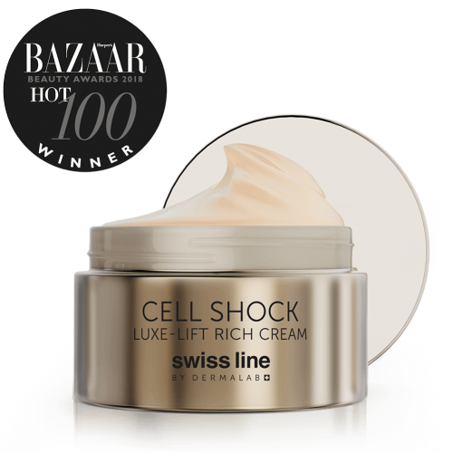 Swissline Cell Shock Luxe Lift Rich Cream - Kem nâng cơ và chống lão hóa toàn diện cho da thường, khô