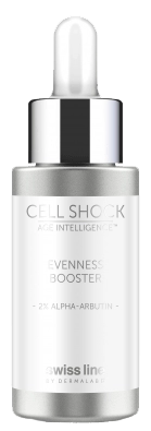 Swissline Cell Shock Evenness Booster - Booster giảm đốm nâu và làm trắng da