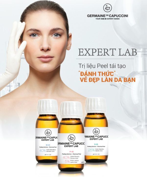 Germaine De Capuccini PEEL EXPERT LAB - Bộ trị liệu Peel tái tạo